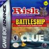 Three-in-One Pack - Risk, Battleship, Clue Box Art Front